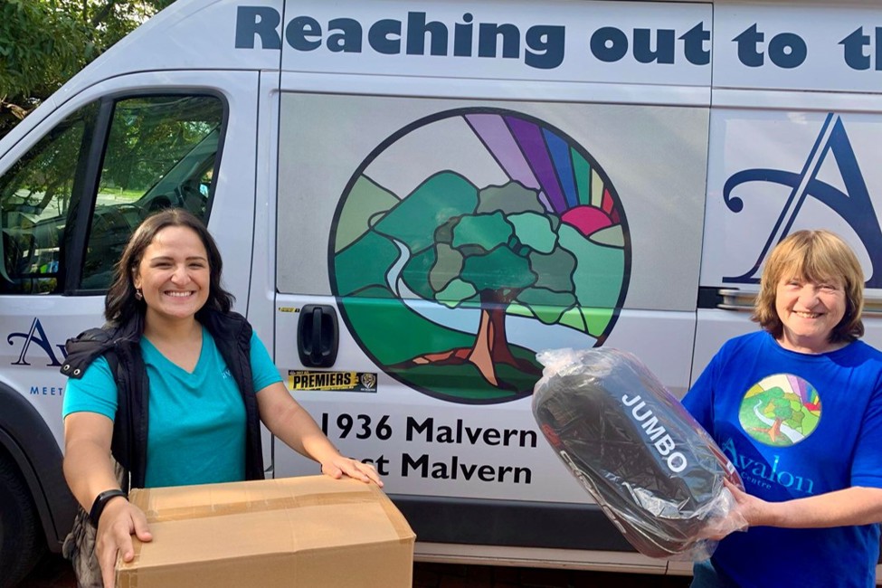 donated winter goods